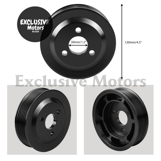 Heavy Duty Power Steering Pulley For Bmw N54 E82/E90/E91/E93 (2008-2010)