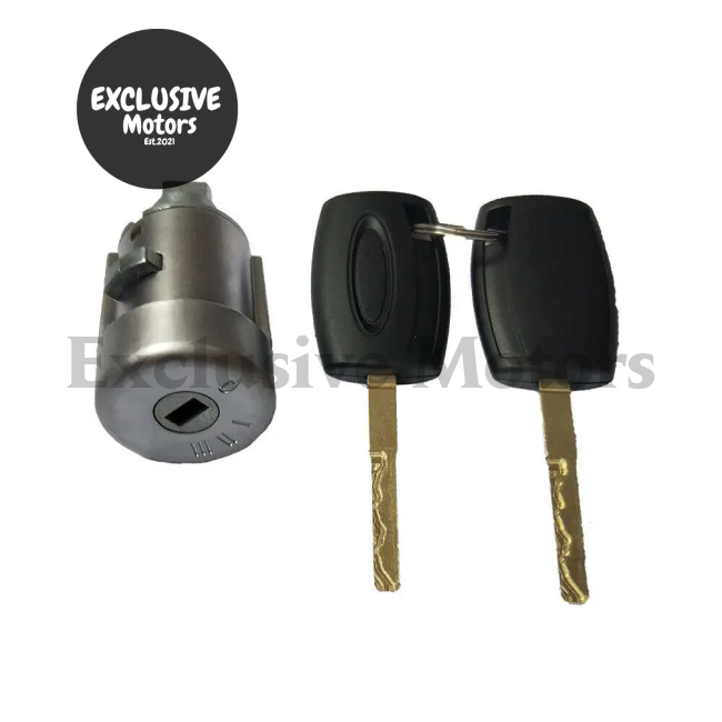 Ignition Barrel Switch With 2 Keys For Ford Transit Mk8 (2014-2019) And Tourneo Custom (2012-2019)