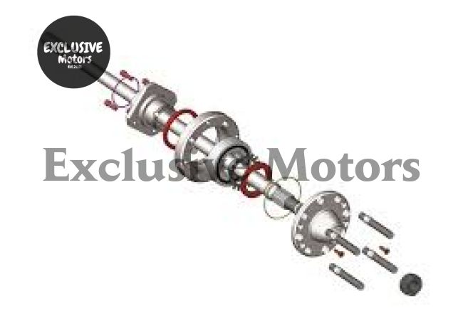 Quaife Semi Float Hub Kit with axles / QAF4Z