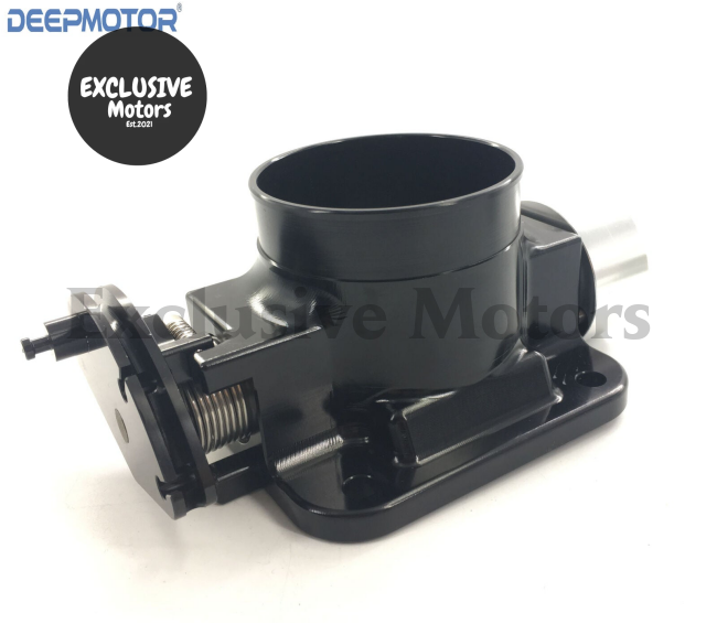 Intake Manifold with 76mm Throttle Body and Fuel Rails (Black) for Nissan S13 SR20DET