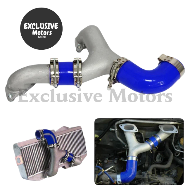 Intercooler Y-Pipe Kit For Subaru Impreza Wrx/Wrx Sti Gd/Gg (2002-2007)