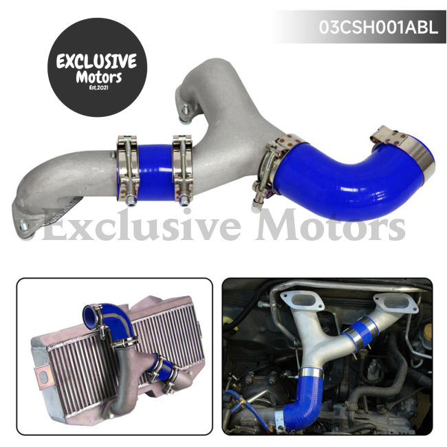 Intercooler Y-Pipe Kit For Subaru Impreza Wrx/Wrx Sti Gd/Gg (2002-2007)