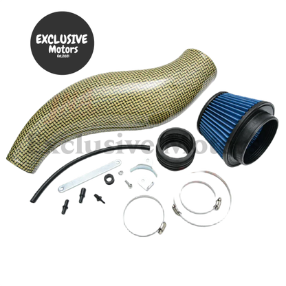 Kevlar Car Air Intake Pipe Kit For Honda Civic Eg (1992-1995)