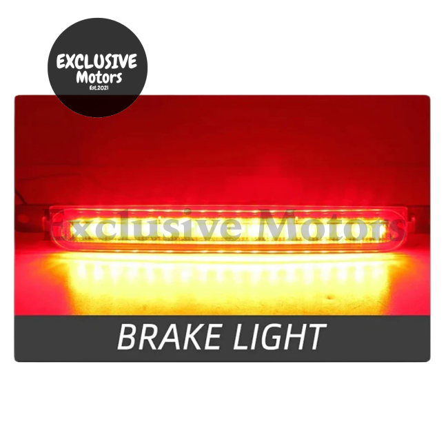 Led 3Rd Brake Light Stop Lamp For Mitsubishi Lancer Evo X 2008-2016 (Red)