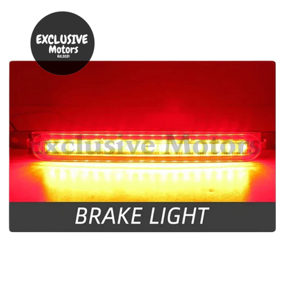 Led 3Rd Brake Light Stop Lamp For Mitsubishi Lancer Evo X 2008-2016 (Red)