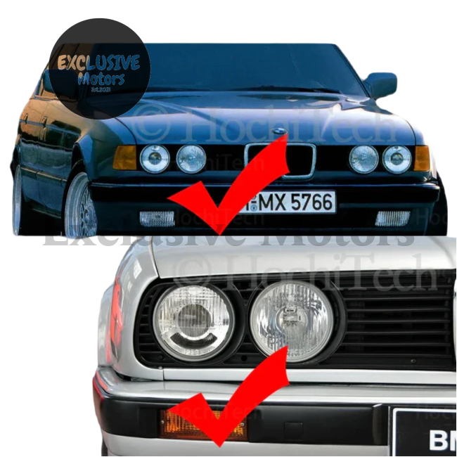 Led Angel Eye For Bmw E30 E32 E34 Halo Rings