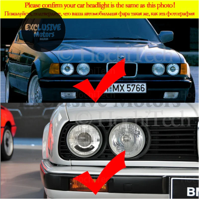 Led Angel Eye For Bmw E30 E32 E34 Halo Rings