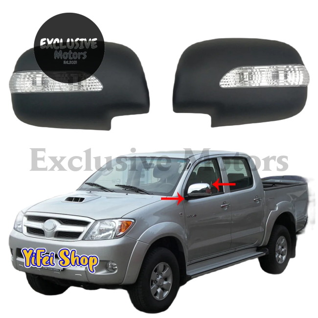 Led Door Mirror Covers For Toyota Hilux Vigo