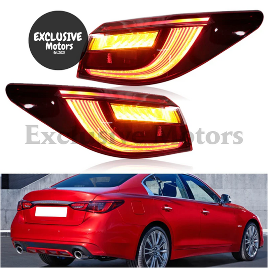 Led Rear Tail Light Assembly For Infiniti Q50/Q50L (2018-2021)