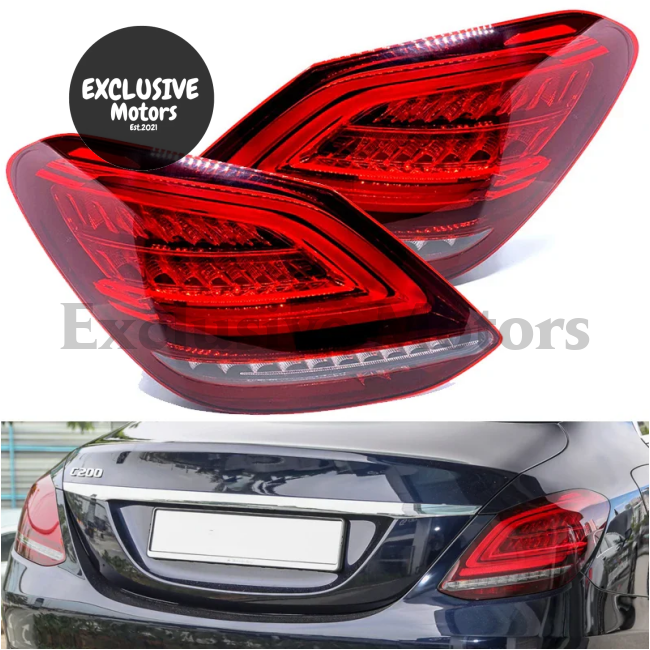 Led Tail Lights For Mercedes-Benz C-Class W205 C180/C200/(2019-2020)