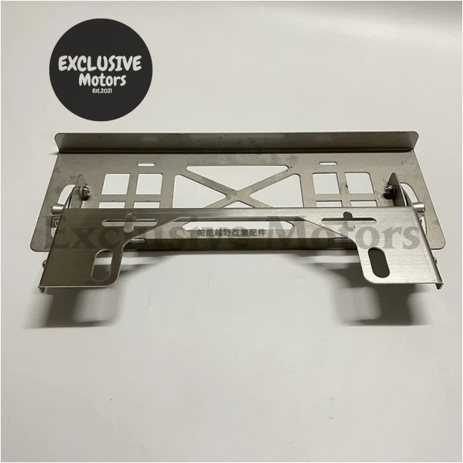 License Plate Frame With Winch Mouth For Toyota Fj Cruiser (2007-2022)