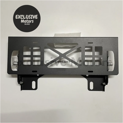 License Plate Frame With Winch Mouth For Toyota Fj Cruiser (2007-2022)