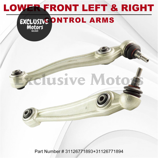 Lower Track Control Arms for BMW X5, X6 (E70, E71, E72, 3.0Sd)