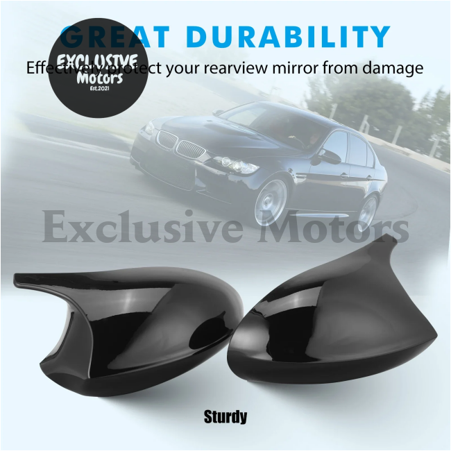 M-Style Rearview Mirror Cover For Bmw E90/E91 Pre-Lci (2005-2008)