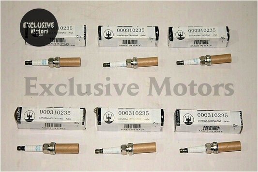 Maserati Ghibli, Quattroporte & Levante Spark Plugs (Set of 6)