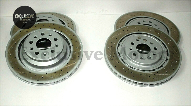 Maserati Ghibli SQ4 & Quattroporte AWD Front & Rear Rotors - Genuine