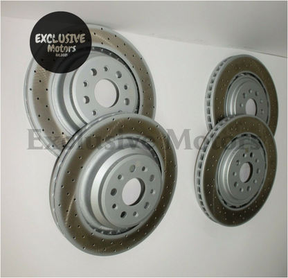 Maserati Ghibli SQ4 & Quattroporte AWD Front & Rear Rotors - Genuine