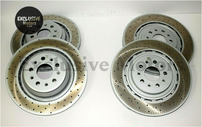 Maserati Ghibli SQ4 & Quattroporte AWD Front & Rear Rotors - Genuine