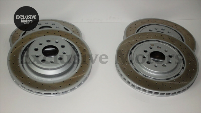 Maserati Ghibli SQ4 & Quattroporte AWD Front & Rear Rotors - Genuine