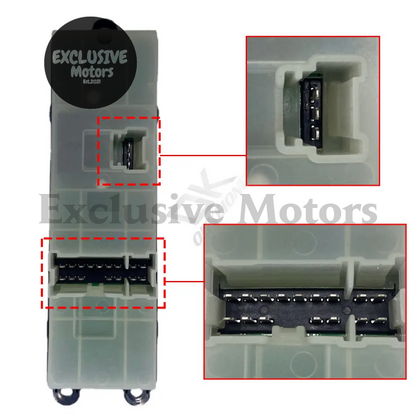 Master Electric Window Switch For Nissan Tiida Rogue Versa Teana