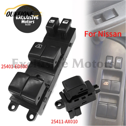 Master Electric Window Switch For Nissan Tiida Rogue Versa Teana