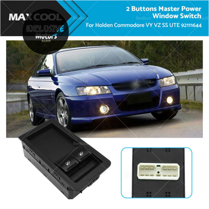 Master Power 2-Button Window Switch for Holden Commodore VY, VZ SS Ute