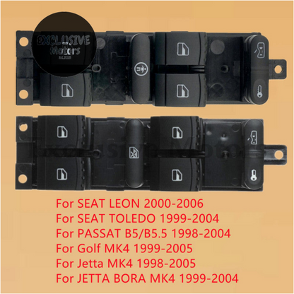 Master Window Control Switch For Volkswagen Bora/Jetta/Golf Mk4/Passat