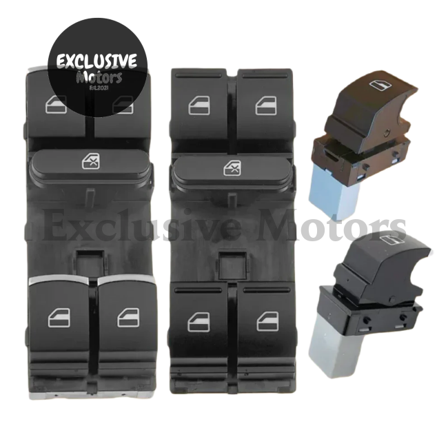 Master Window Switch For Vw Jetta/Tiguan/Golf Gti Mk5/Mk6/Passat