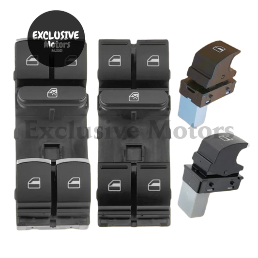 Master Window Switch For Vw Jetta/Tiguan/Golf Gti Mk5/Mk6/Passat