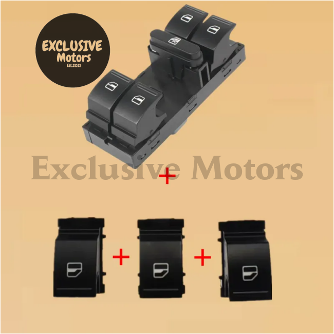 Master Window Switch For Vw Jetta/Tiguan/Golf Gti Mk5/Mk6/Passat