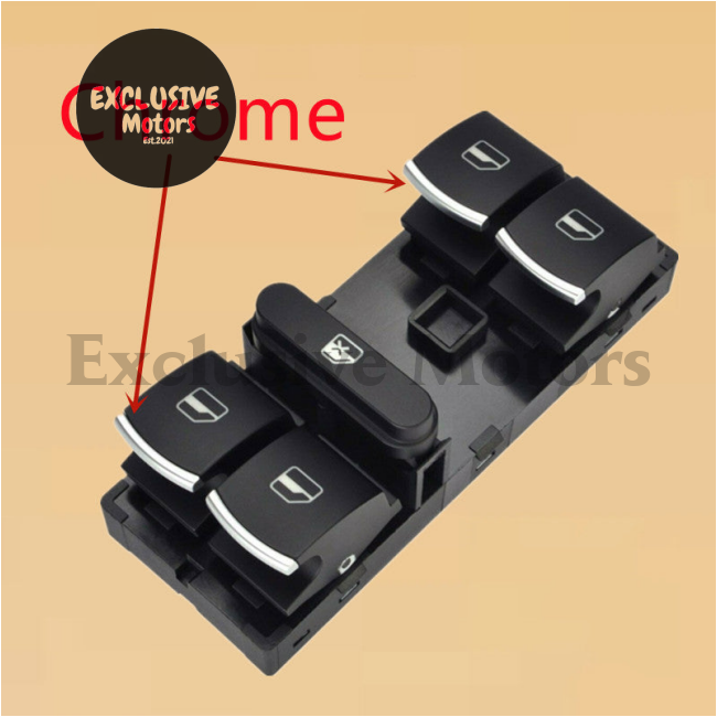 Master Window Switch For Vw Jetta/Tiguan/Golf Gti Mk5/Mk6/Passat