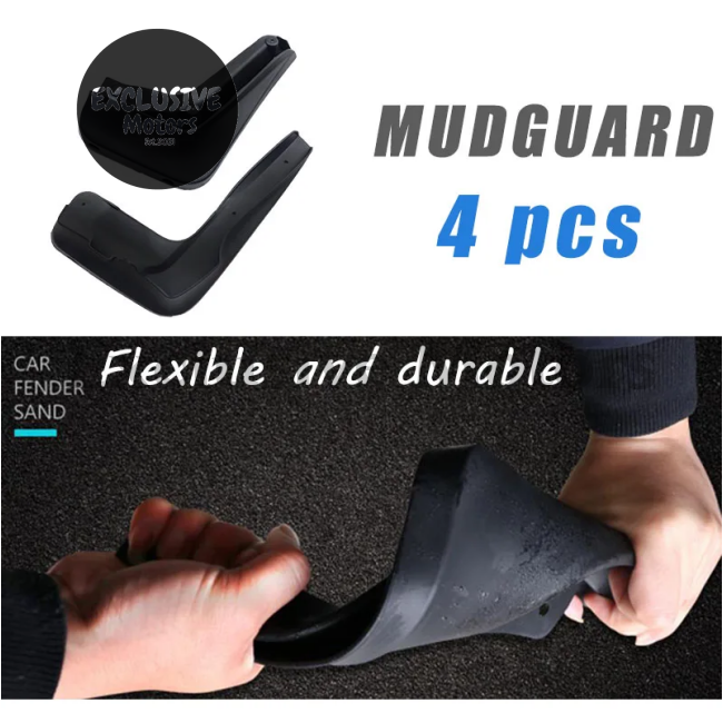 Mud Flaps For Bmw 3 Series (E90 E91 E92) - Front & Rear 4Pcs (2008-2011)