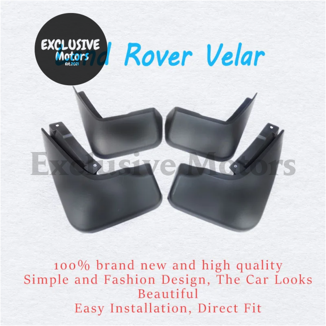 Mud Flaps For Land Rover Velar - Front & Rear 4Pcs