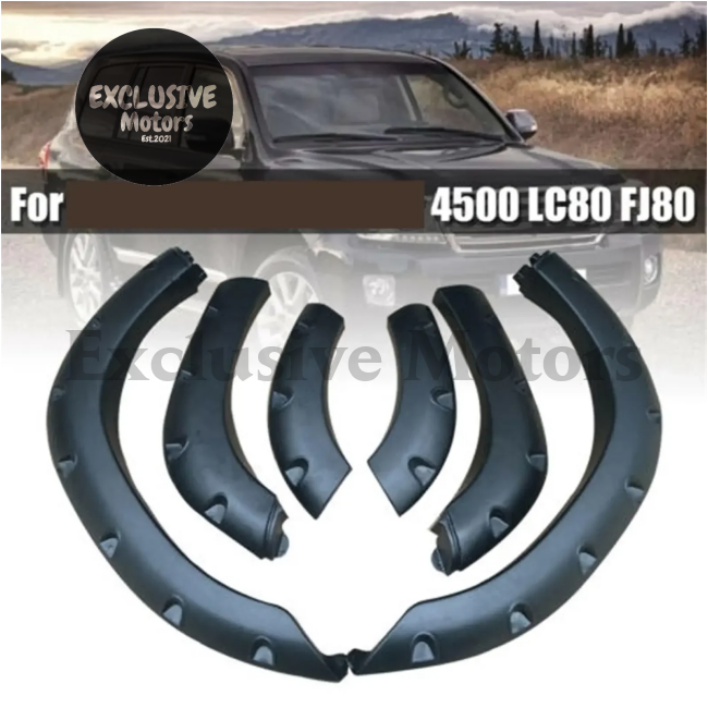 Mudguards Wheel Arch Fender Flares For Toyota Prado Fj80 Land Cruiser Lc80 (1990-1998)