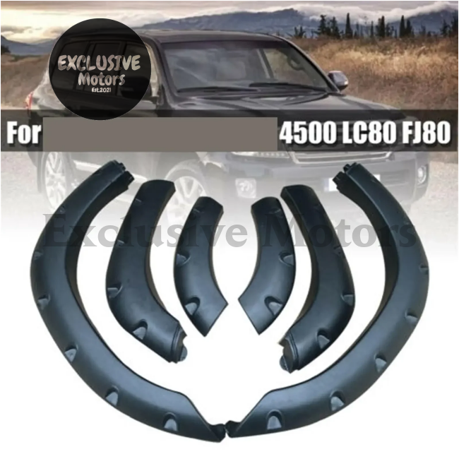 Mudguards Wheel Arch Fender Flares For Toyota Prado Fj80 Land Cruiser Lc80 (1990-1998)