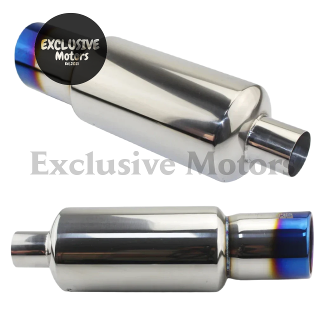 Muffler Tip Universal Stainless Steel Od 51Mm 57Mm 63Mm Outlet 89Mm