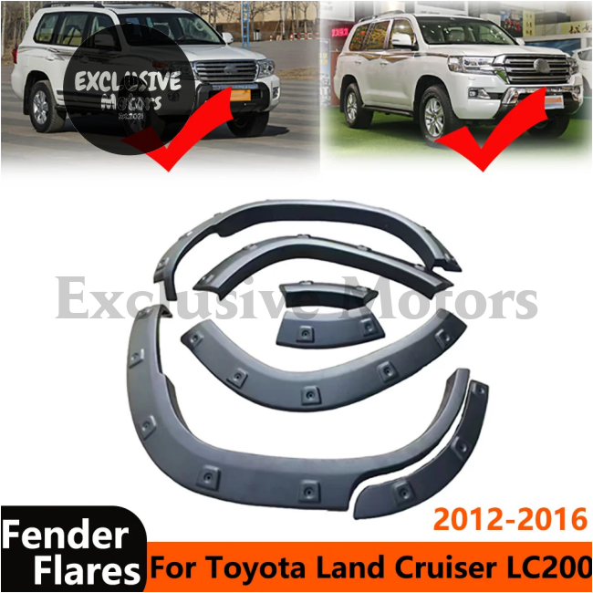 New Fender Flares For Toyota Land Cruiser Lc200 (2012-2016)