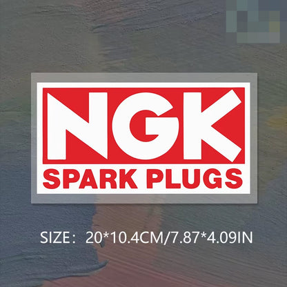 NGK SPARK PLUGS Sticker Decal
