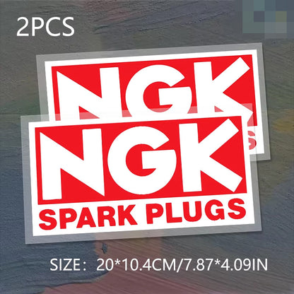 NGK SPARK PLUGS Sticker Decal