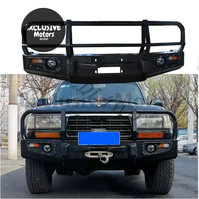 Off-Road Car Accessories: Lc80 Front And Rear Bumper & 4X4 Snorkel For Land Cruiser 80 Series -