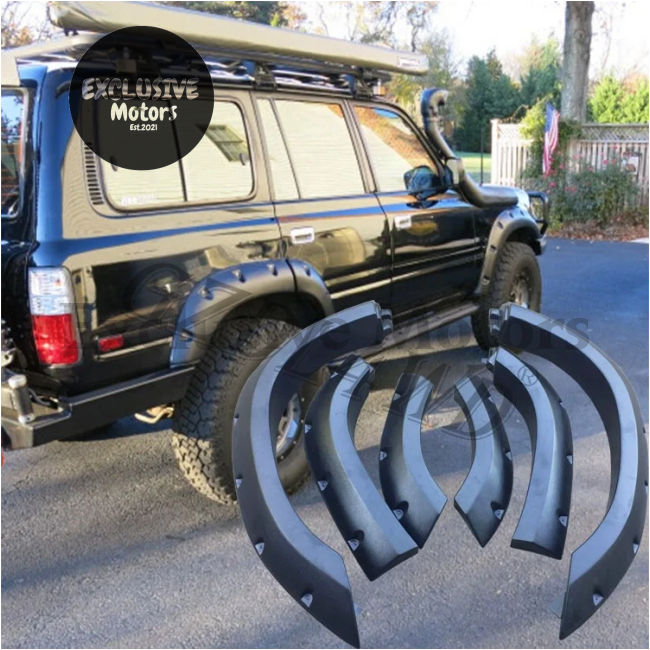 Off-Road Car Accessories: Lc80 Front And Rear Bumper & 4X4 Snorkel For Land Cruiser 80 Series -