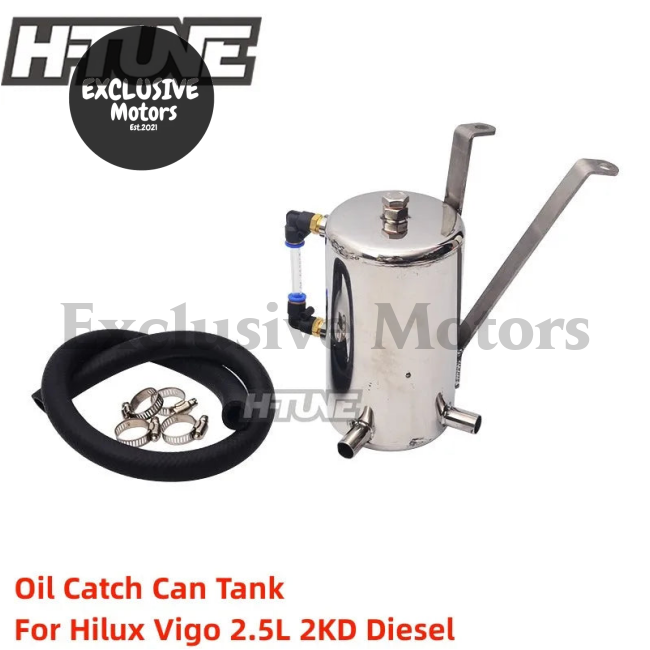 Oil Catch Can for Toyota Hilux Vigo 2.5L 2KD Diesel Turbo (2005-2015)