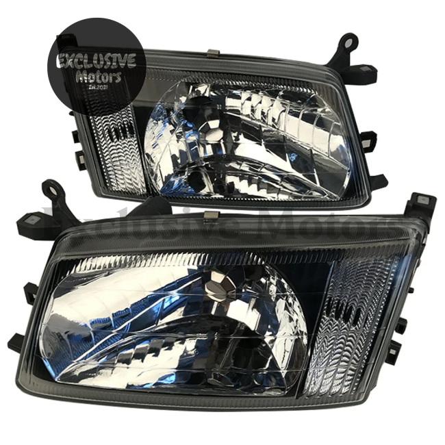 Pair Of Headlights For Toyota Hiace Kch41 Kch46 1997-1999