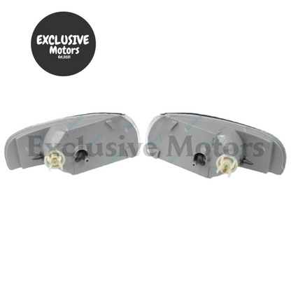 LH + RH Clear Front Corner Lights for Holden Commodore Calais (VP, 1991-1993)