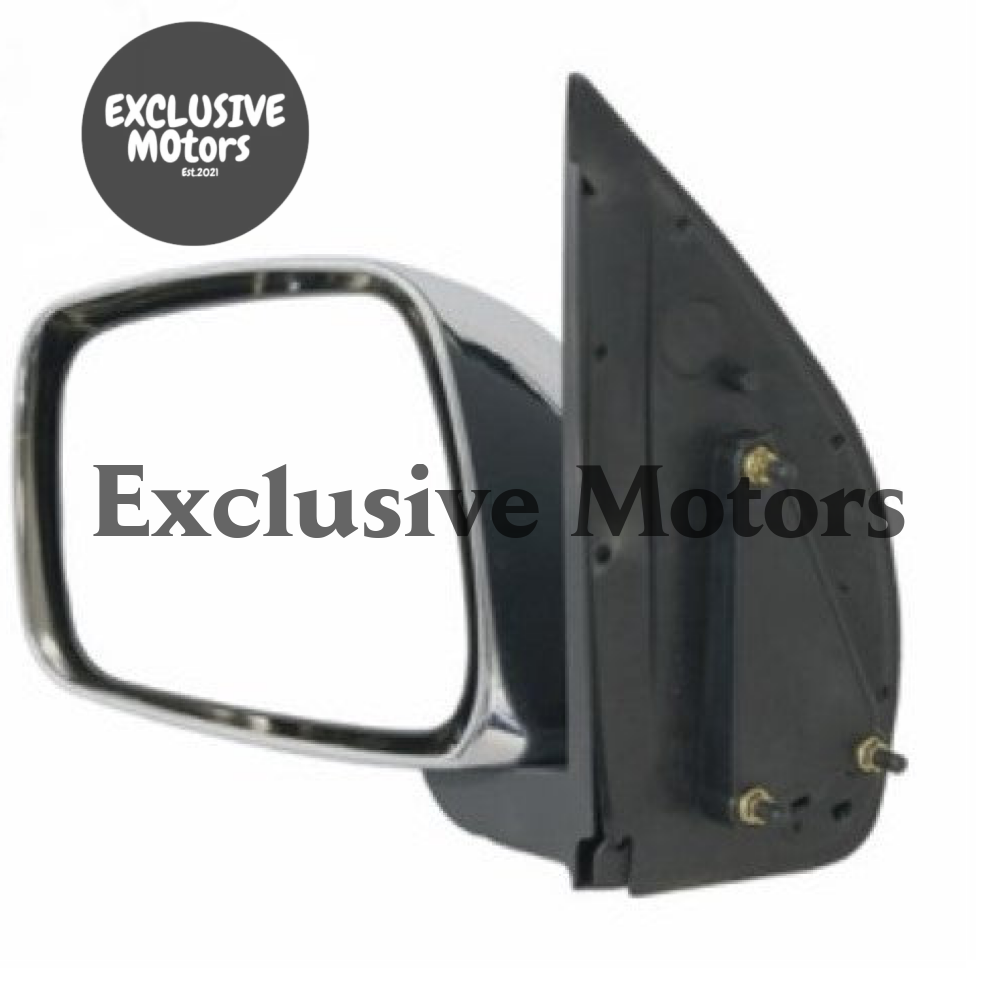 Left-Hand Chrome Mirror for Nissan Navara (2005-2009)