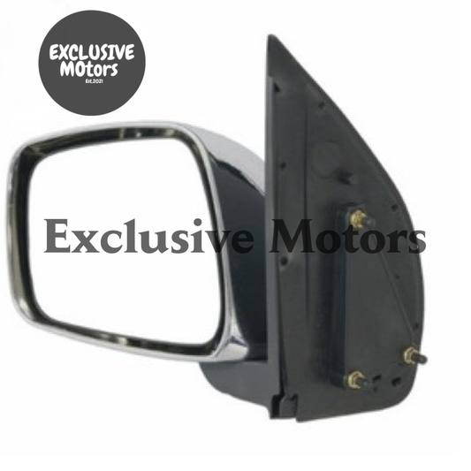 Left-Hand Chrome Mirror for Nissan Navara (2005-2009)