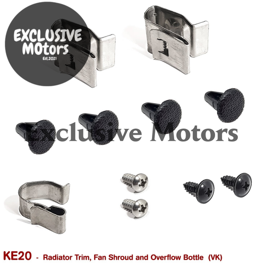 RADIATOR TRIM, FAN SHROUD and OVERFLOW FASTENERS for VK - HOLDCOM AUTO PARTS