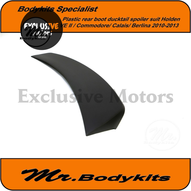 Rear Boot Spoiler Ducktail Wing for Holden VE Series 2 Commodore