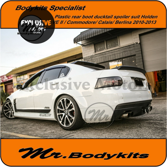 Rear Boot Spoiler Ducktail Wing for Holden VE Series 2 Commodore