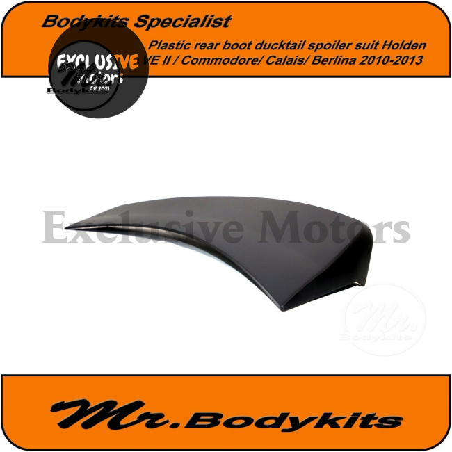 Rear Boot Spoiler Ducktail Wing for Holden VE Series 2 Commodore